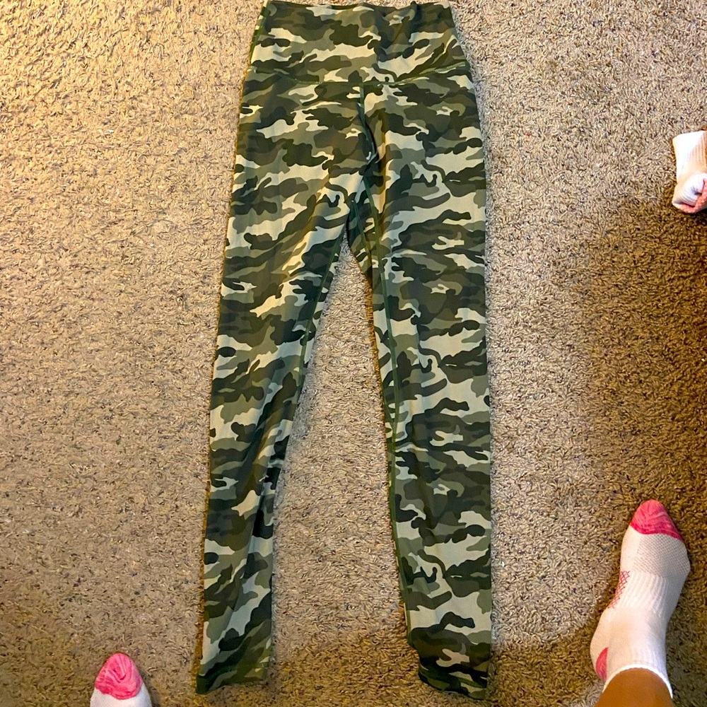 Camo Leggings - High waisted